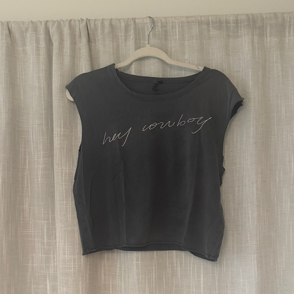 TOPSHOP Boutique ‘Hey Cowboy’ Top